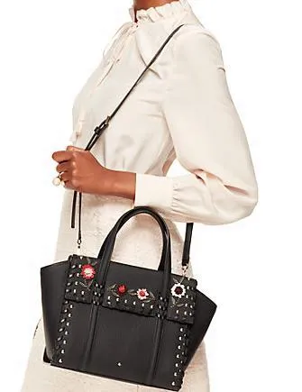 Kate Spade New York Daniels Drive Embellished Small Abigail Satchel