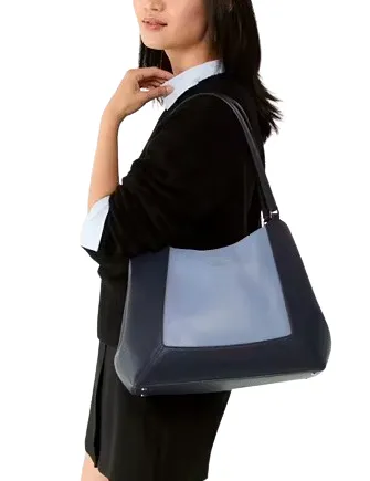 Kate Spade New York Lena Colorblock Large Triple Compartment Shoulder Bag
