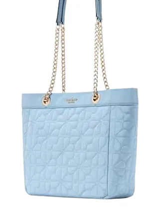 Kate Spade New York Spade Flower Quilted Nylon Medium Tote