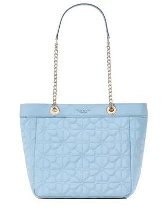 Kate Spade New York Spade Flower Quilted Nylon Medium Tote