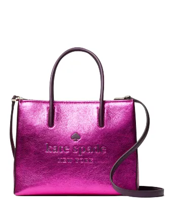 Kate Spade New York Trista Crinkle Patent Shopper Tote