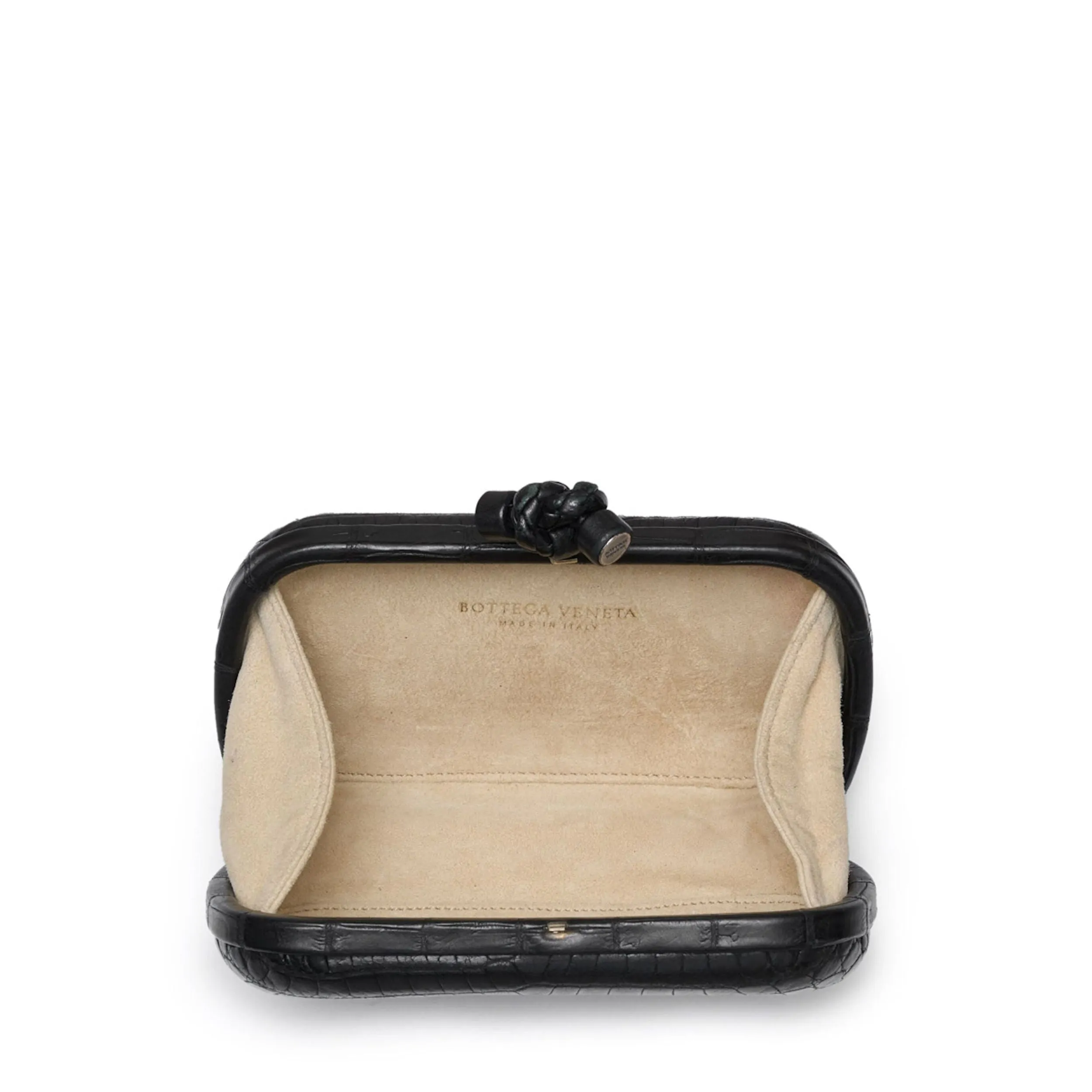 Knot Clutch Black