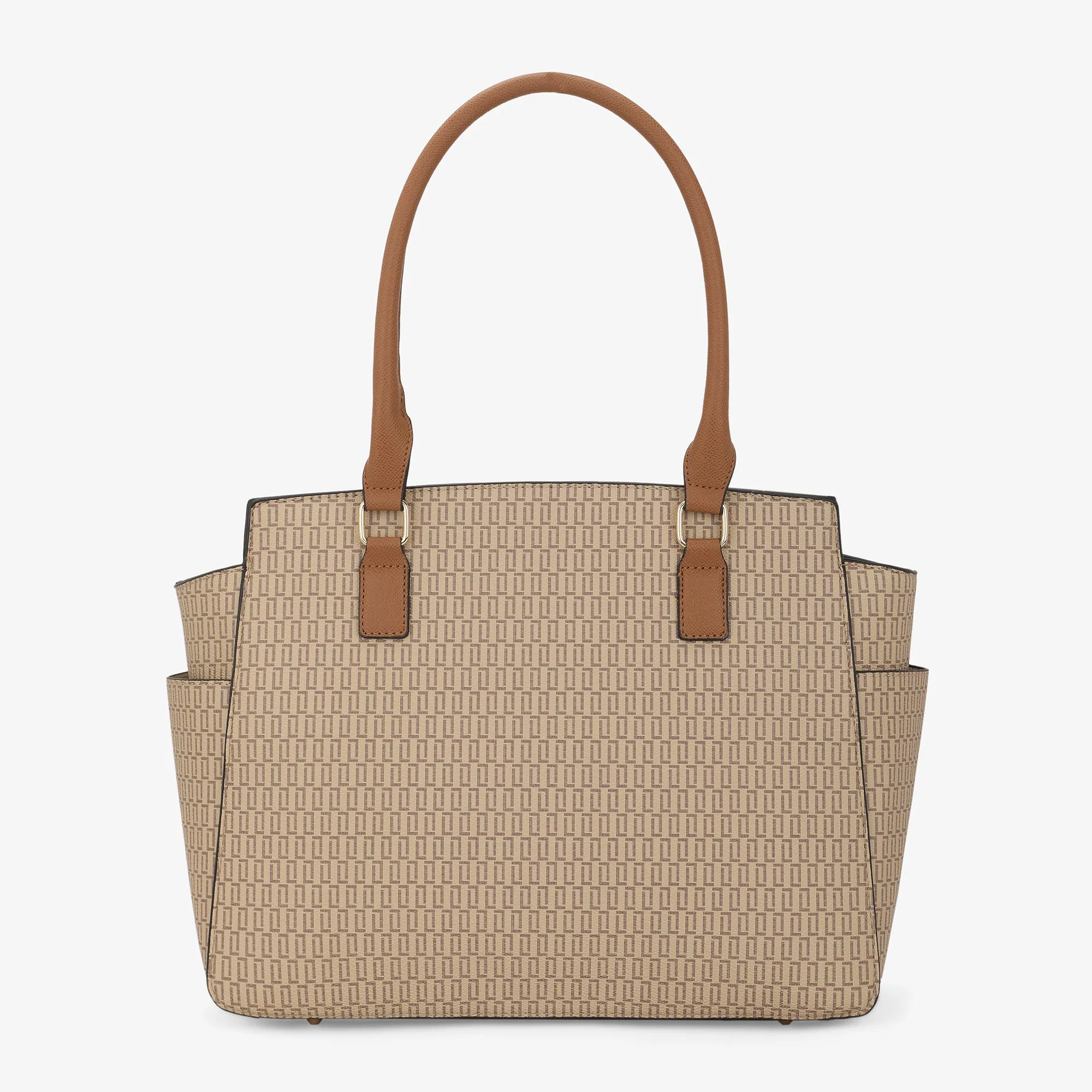 Lavie Luxe Mono Kelly Taupe Large Women's Tote