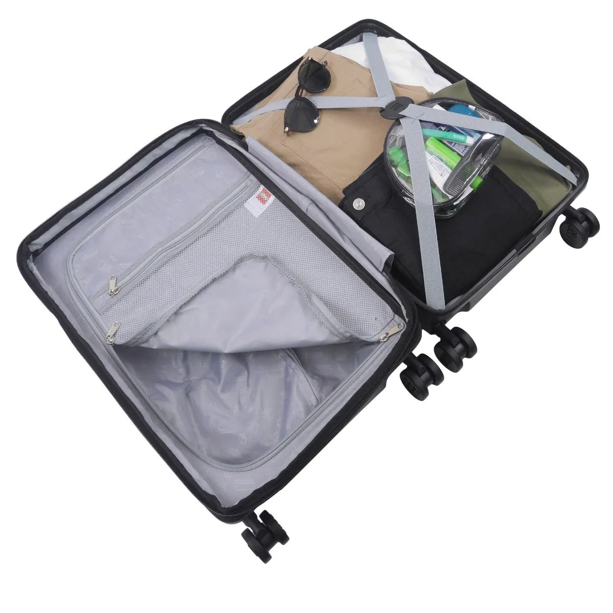 LEGO? Signature Brick Black 22" Carry-on Luggage
