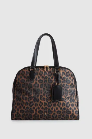 Leopard Dome Bag