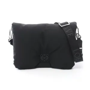 Loewe Nylon Leather Shoulder Bag (Pre-Owned)