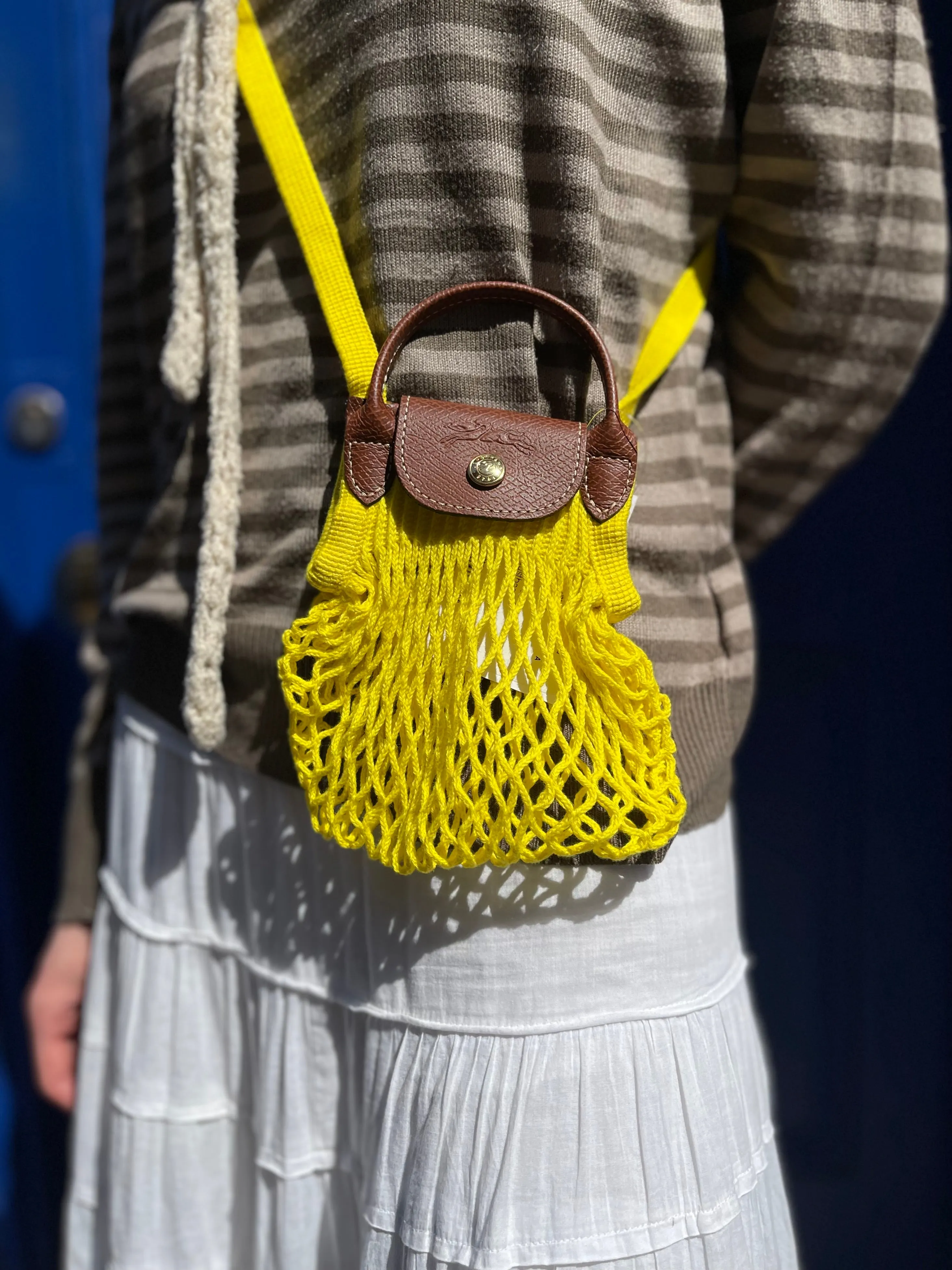 Longchamp Le Pilage Filet XS Mesh Crossbody