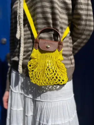 Longchamp Le Pilage Filet XS Mesh Crossbody