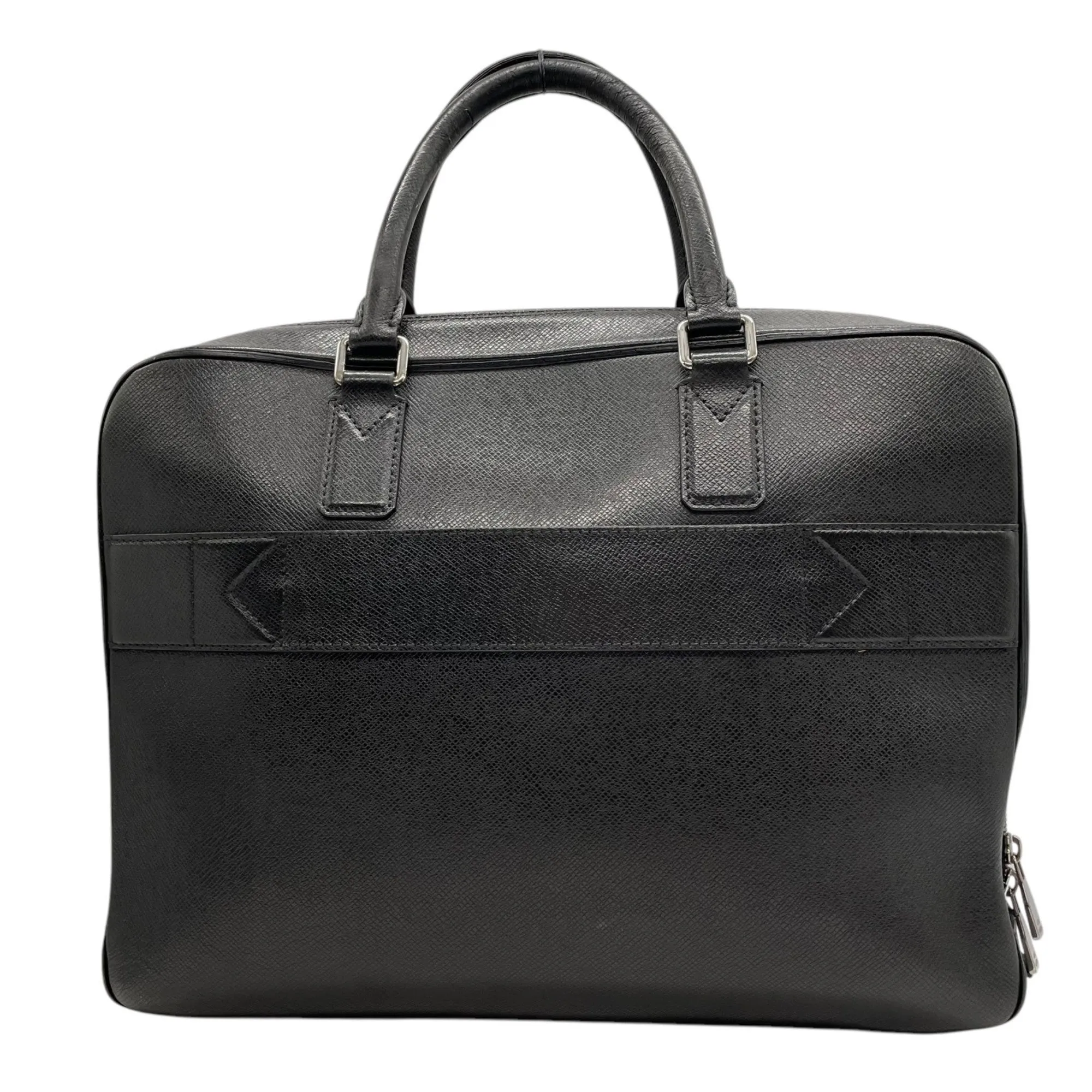 Louis Vuitton Ardoise Noir Leather Tote Bag (Pre-Owned)