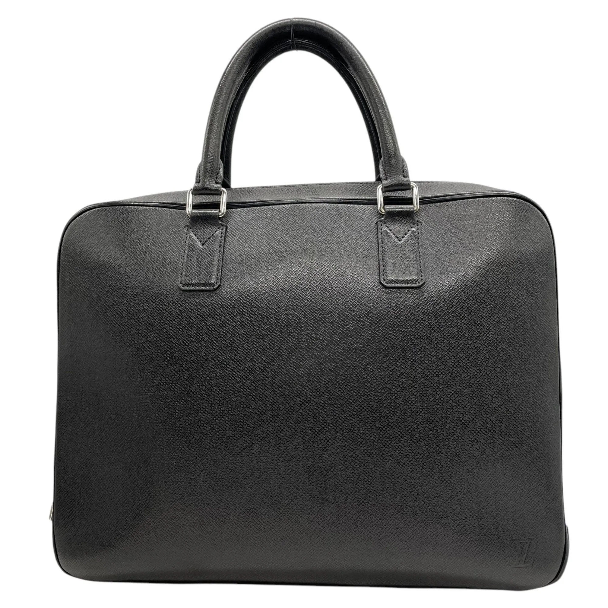 Louis Vuitton Ardoise Noir Leather Tote Bag (Pre-Owned)