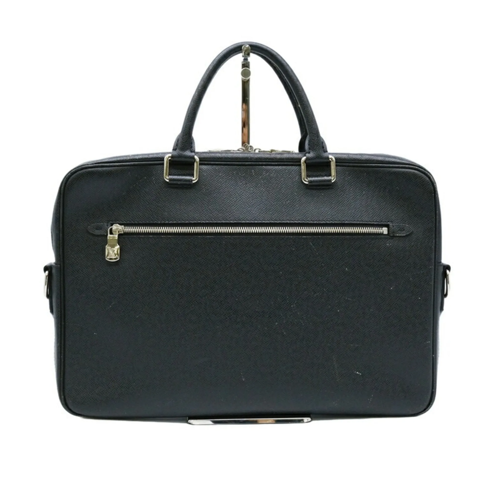 Louis Vuitton Ardoise Taiga Leather Handbag (Pre-Owned)