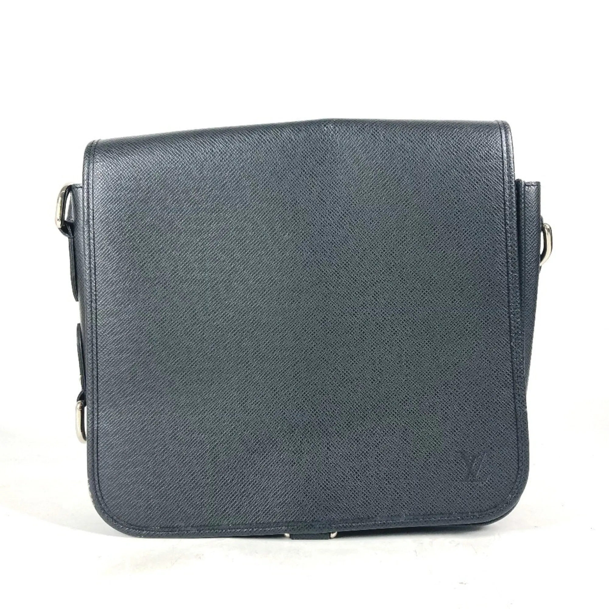 Louis Vuitton Ardoise Taiga Leather Messenger Bag Shoulder Bag (Pre-Owned)
