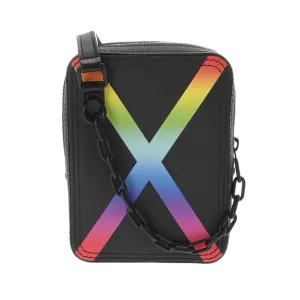 Louis Vuitton Aurora Noir Leather Shoulder Bag (Pre-Owned)