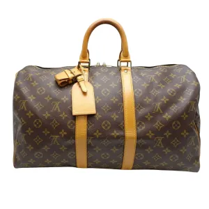 Louis Vuitton Canvas Travel Bag (Pre-Owned)