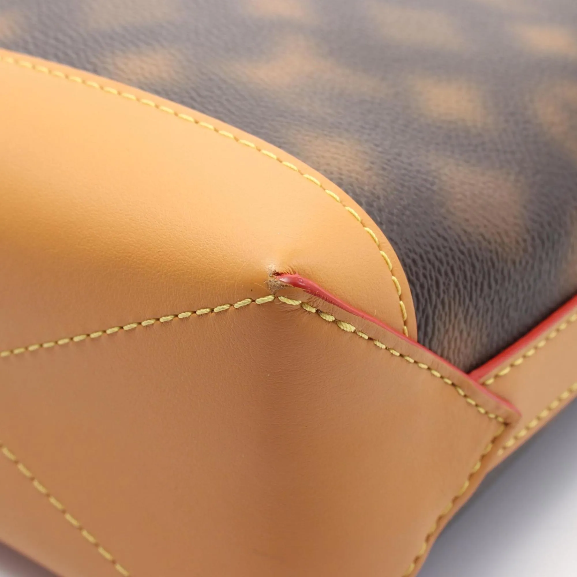 Louis Vuitton Coated Canvas Pvc Leather Monogram Shoulder Bag (Pre-Owned)