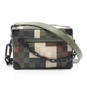 Louis Vuitton  Coated Canvas Pvc Leather Shoulder Bag (Pre-Owned)
