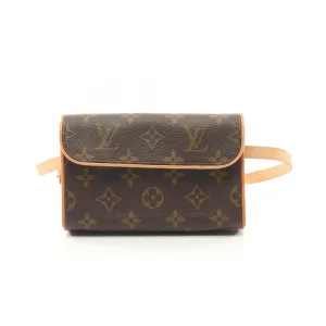 Louis Vuitton Coated Canvas Pvc Monogram Leather Fanny Pack (Pre-Owned)