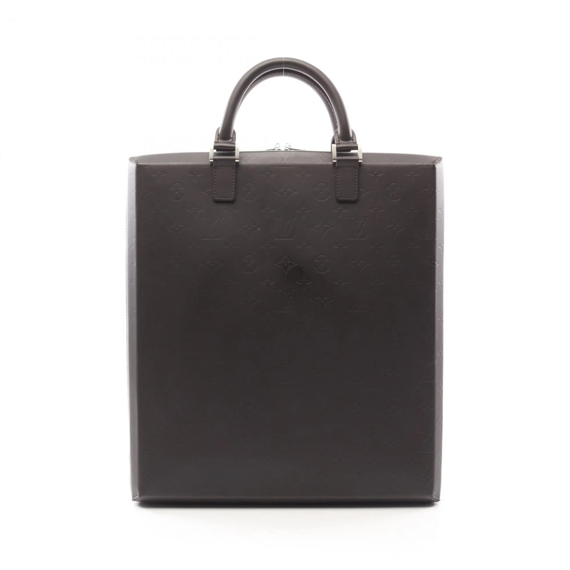 Louis Vuitton Coffee Leather Handbag (Pre-Owned)