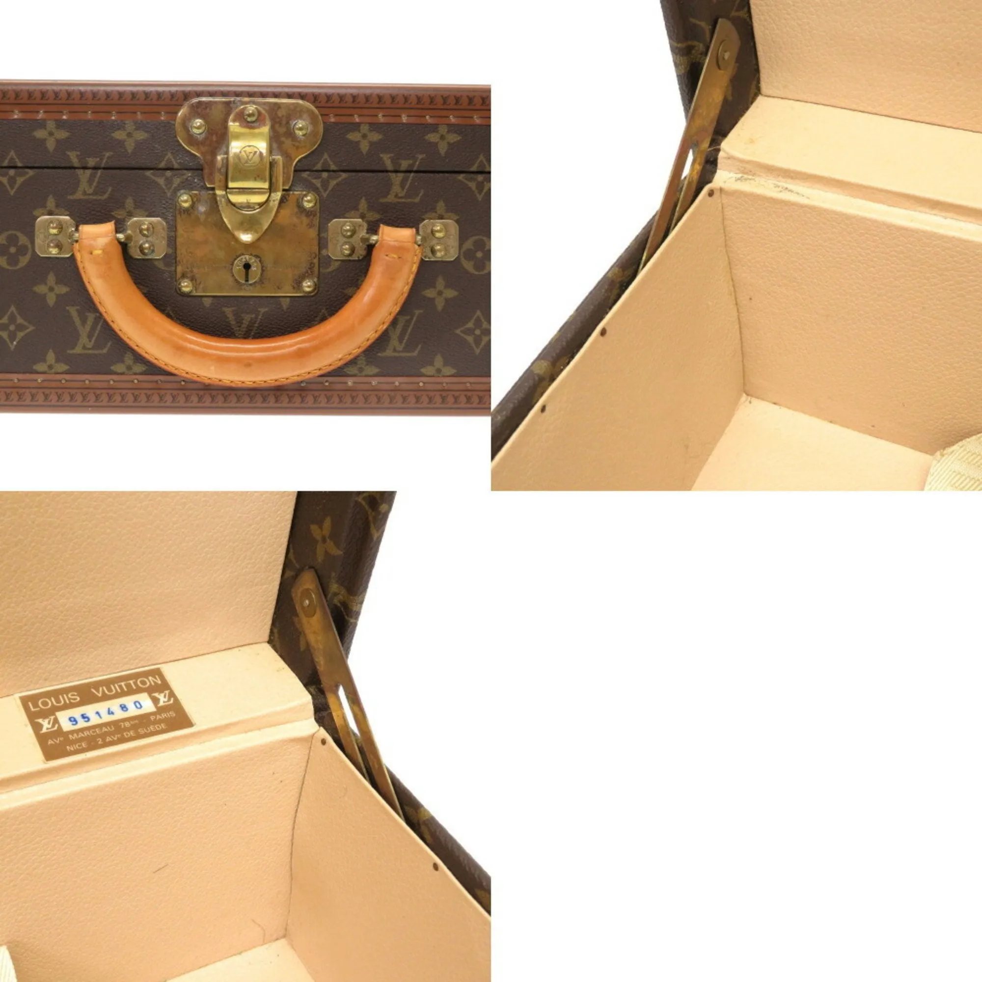 Louis Vuitton Cotteville Canvas Travel Bag (Pre-Owned)