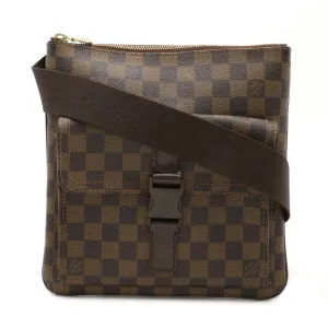 Louis Vuitton Damier Canvas Damier Canvas Pochette Shoulder Bag (Pre-Owned)