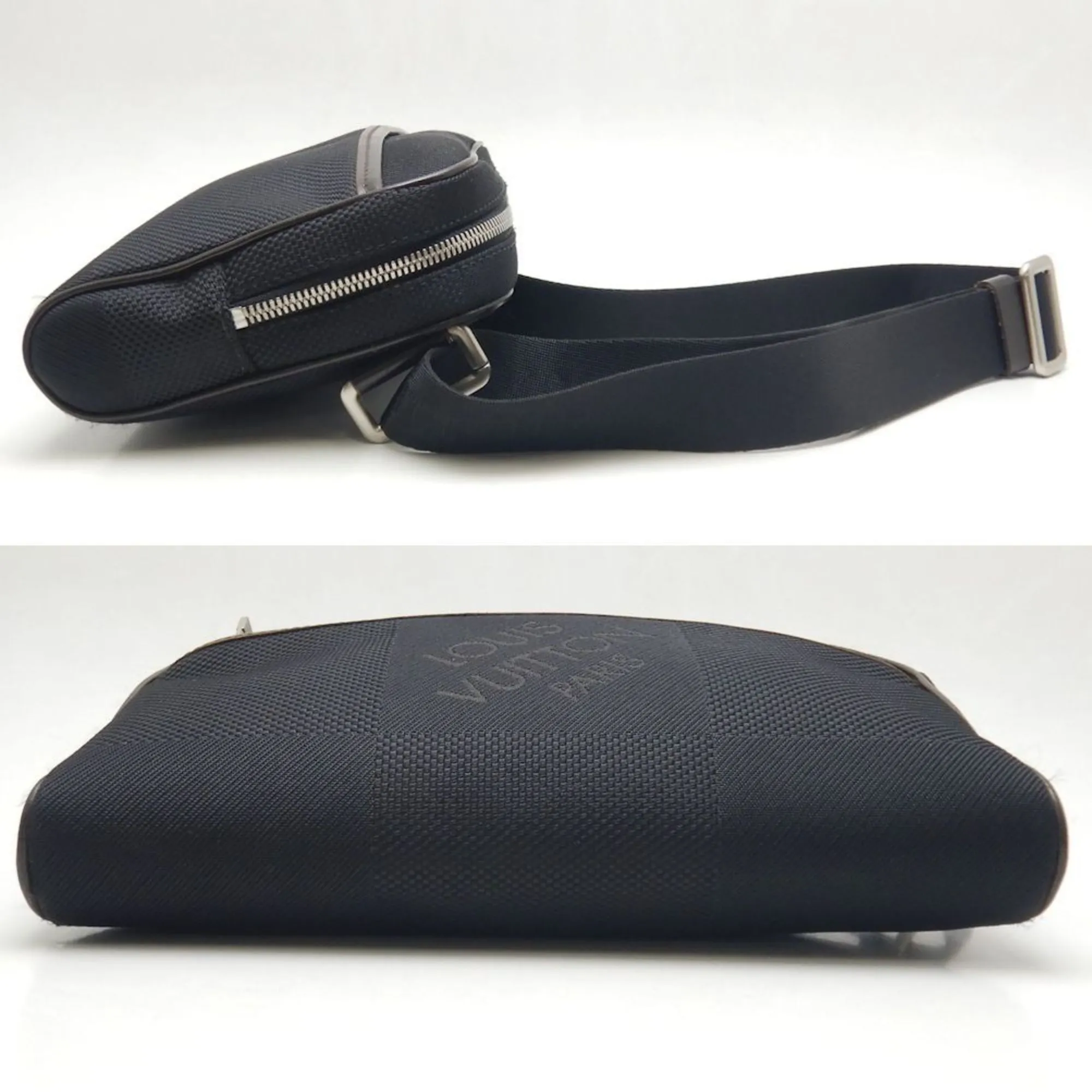 Louis Vuitton Damier Geant Noir Canvas Fanny Pack (Pre-Owned)