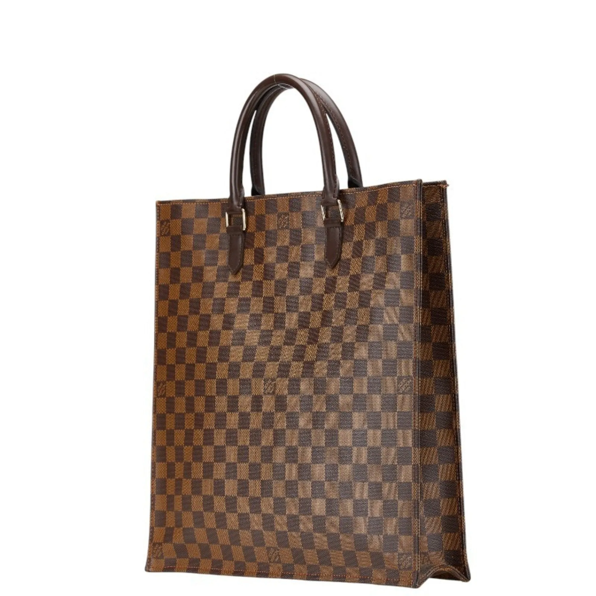 Louis Vuitton Damier Pvc Leather Handbag Tote Bag (Pre-Owned)