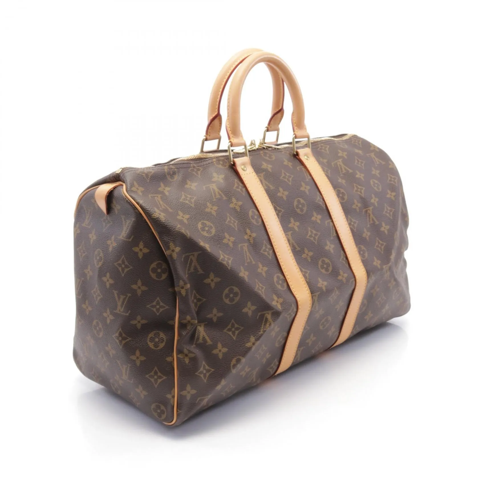Louis Vuitton Keepall 45 Boston Bag Monogram