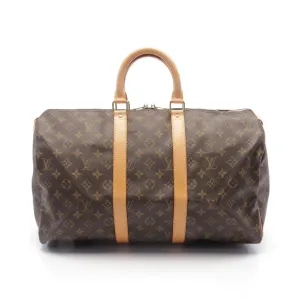 Louis Vuitton Keepall 45 Boston Bag Monogram