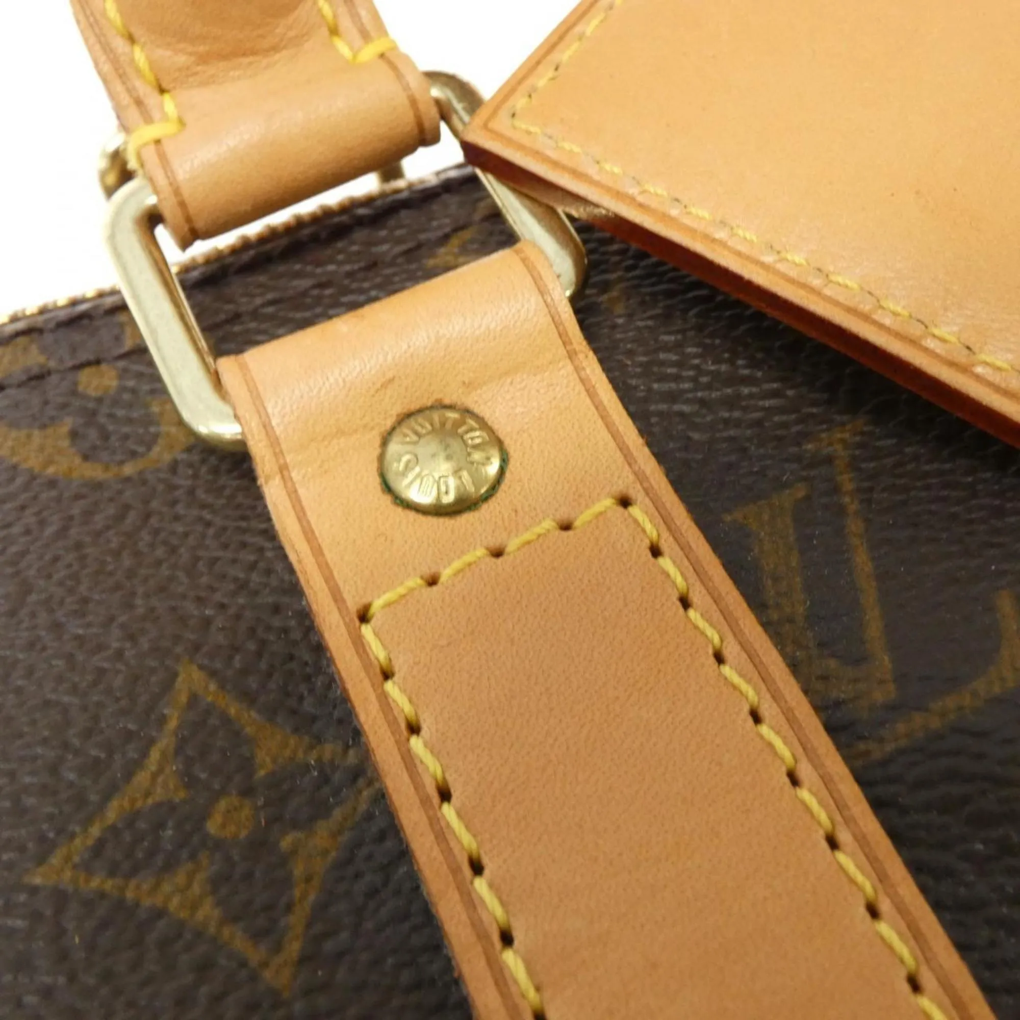 Louis Vuitton Keepall 45 Canvas Travel Bag (Pre-Owned)