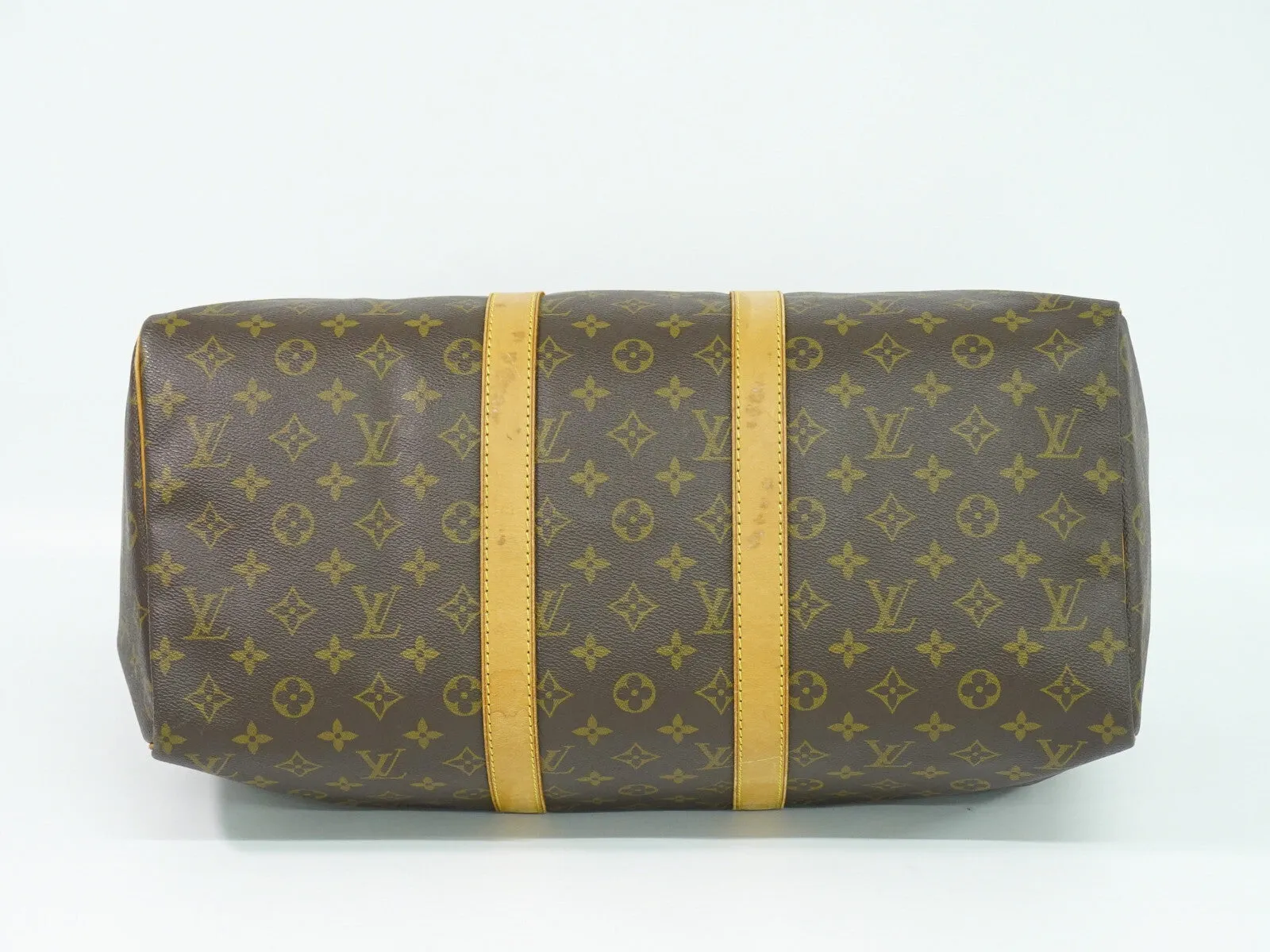 Louis Vuitton Keepall 45 Canvas Travel Bag (Pre-Owned)