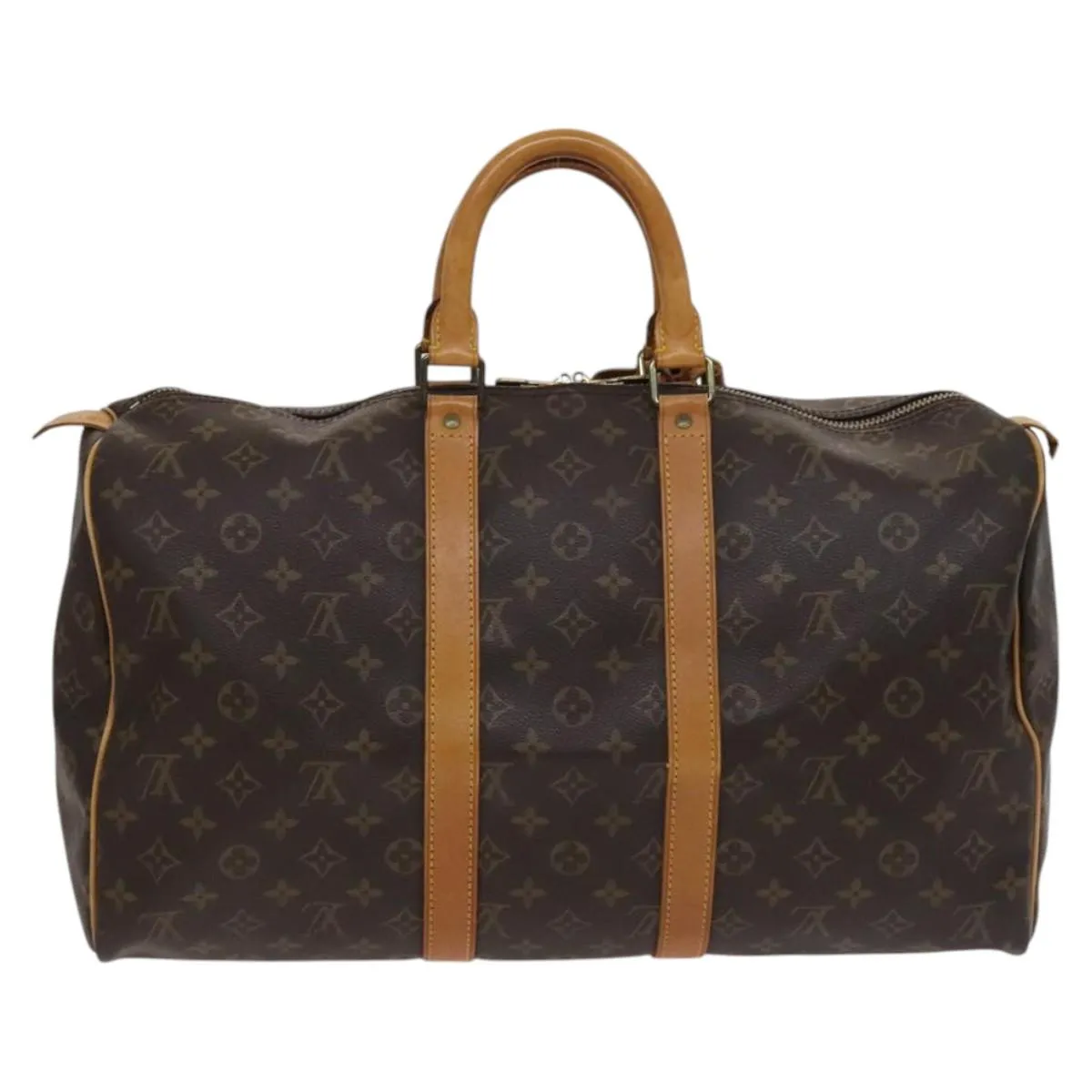Louis Vuitton Keepall 45 Canvas Travel Bag (Pre-Owned)