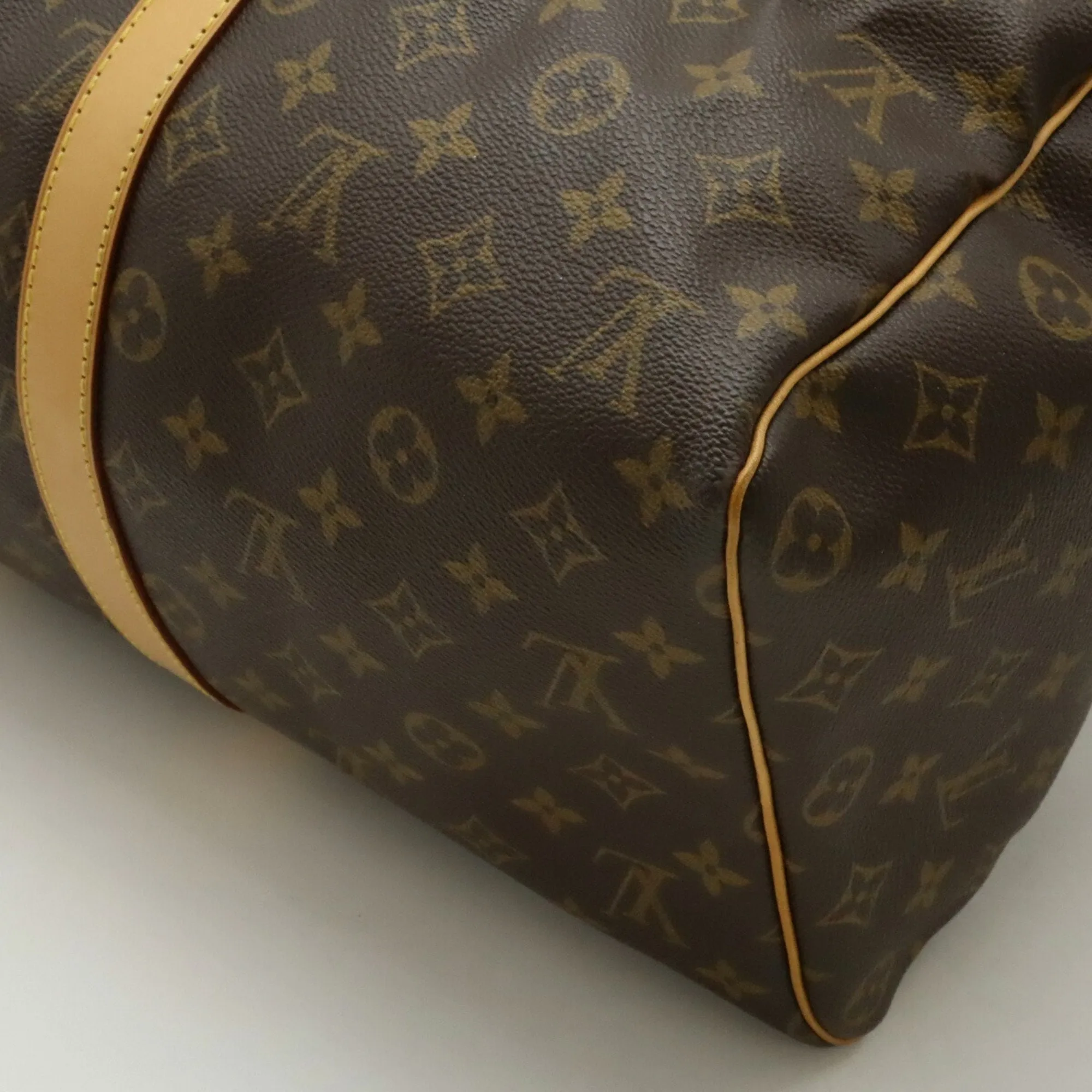 Louis Vuitton Keepall 45 Canvas Travel Bag (Pre-Owned)