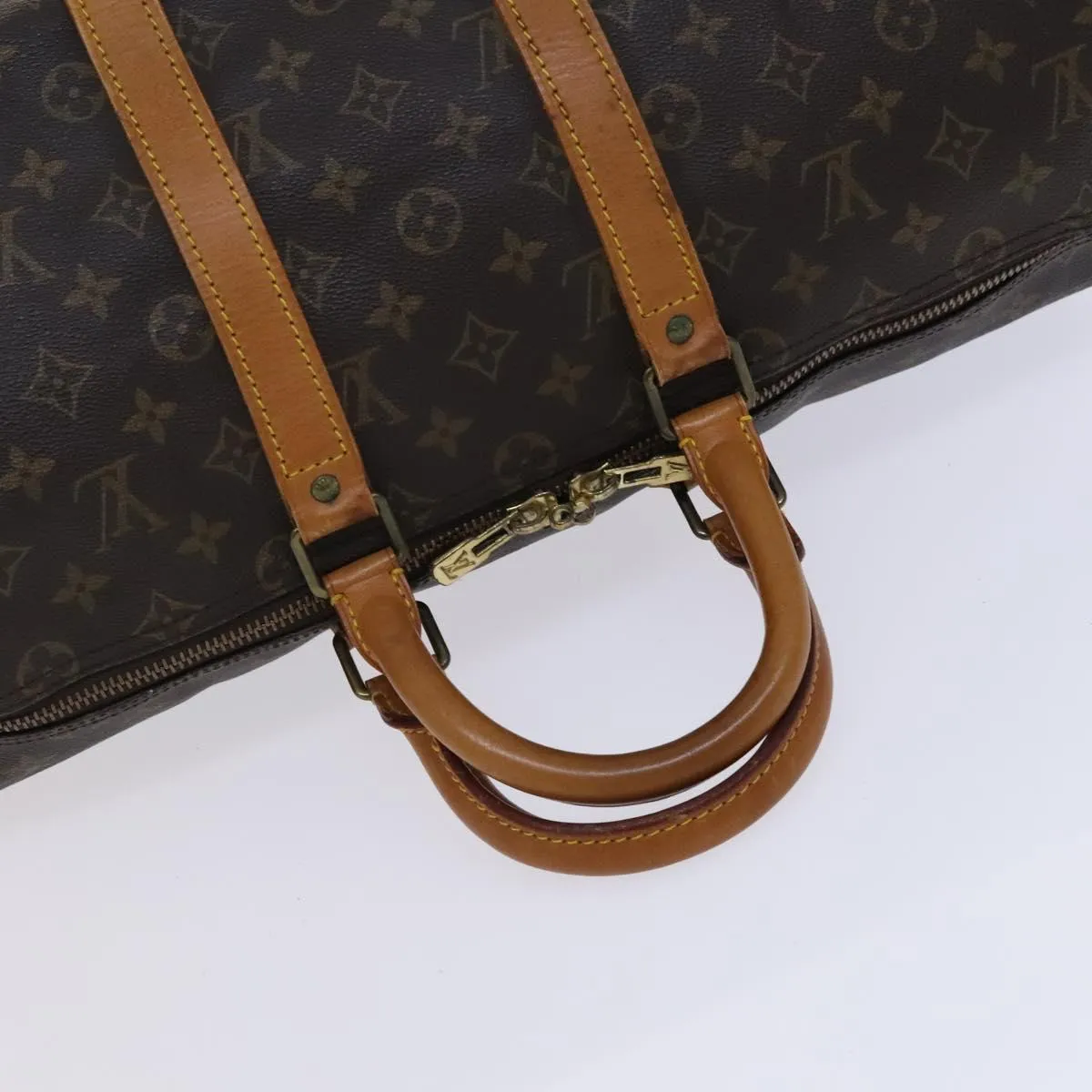 Louis Vuitton Keepall 45 Canvas Travel Bag (Pre-Owned)