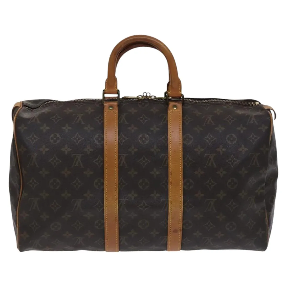 Louis Vuitton Keepall 45 Canvas Travel Bag (Pre-Owned)