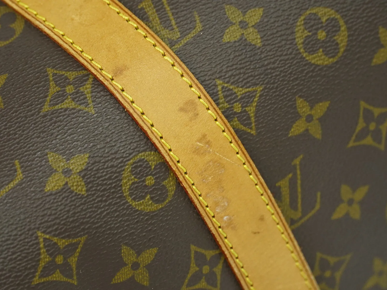 Louis Vuitton Keepall 45 Canvas Travel Bag (Pre-Owned)