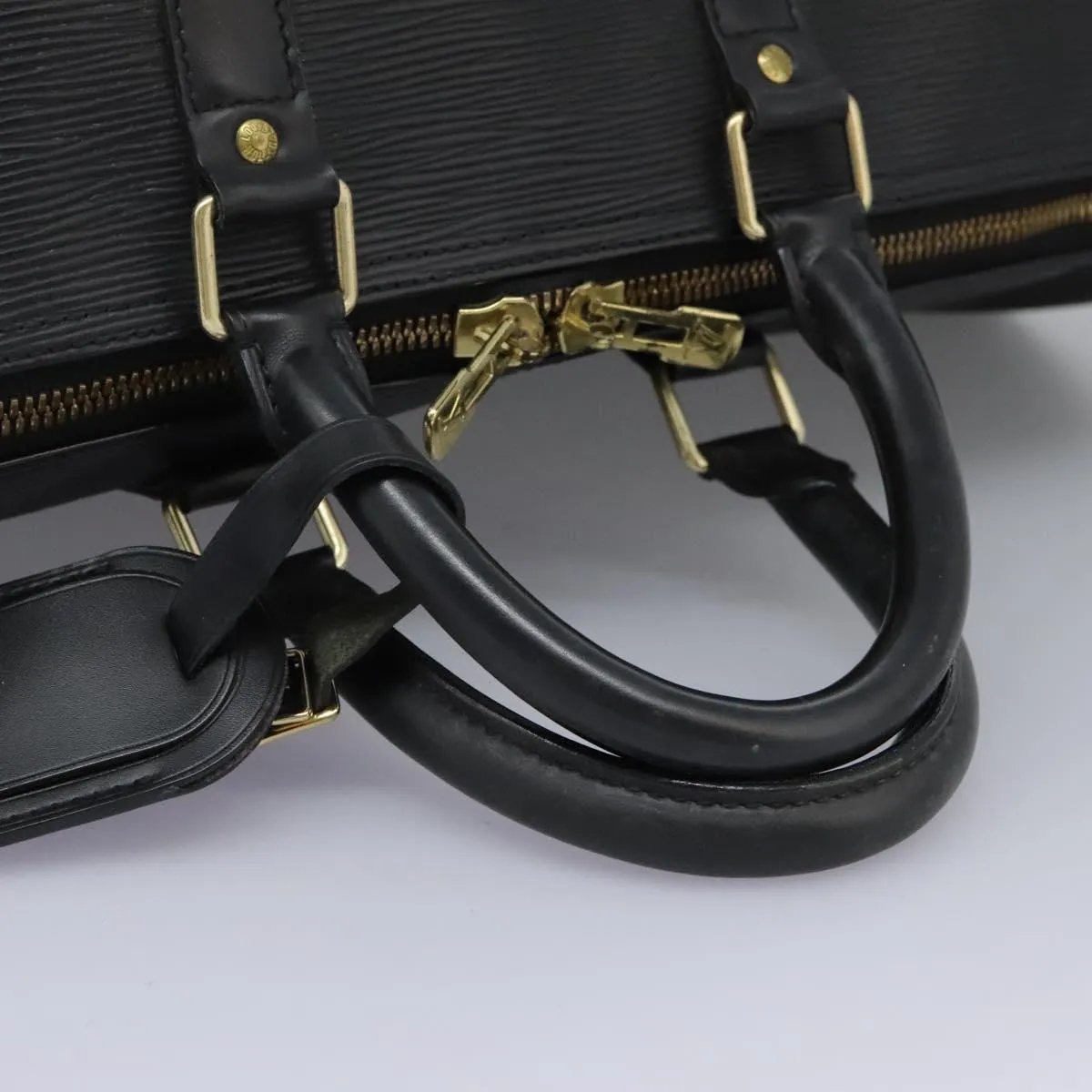 Louis Vuitton Keepall 45 Leather Travel Bag (Pre-Owned)