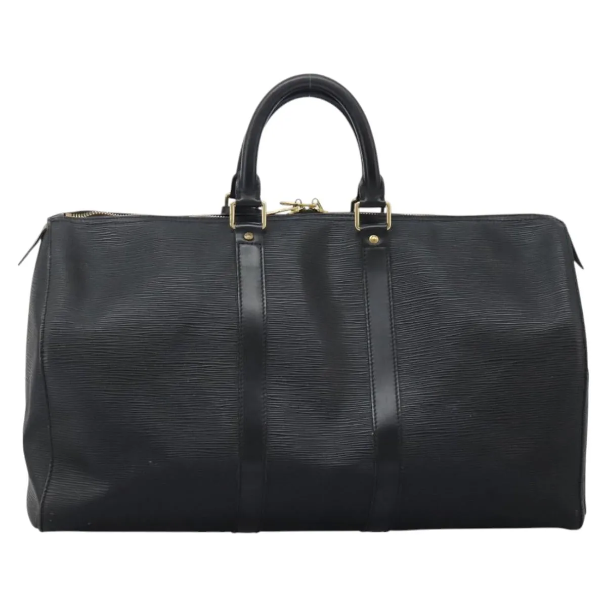 Louis Vuitton Keepall 45 Leather Travel Bag (Pre-Owned)