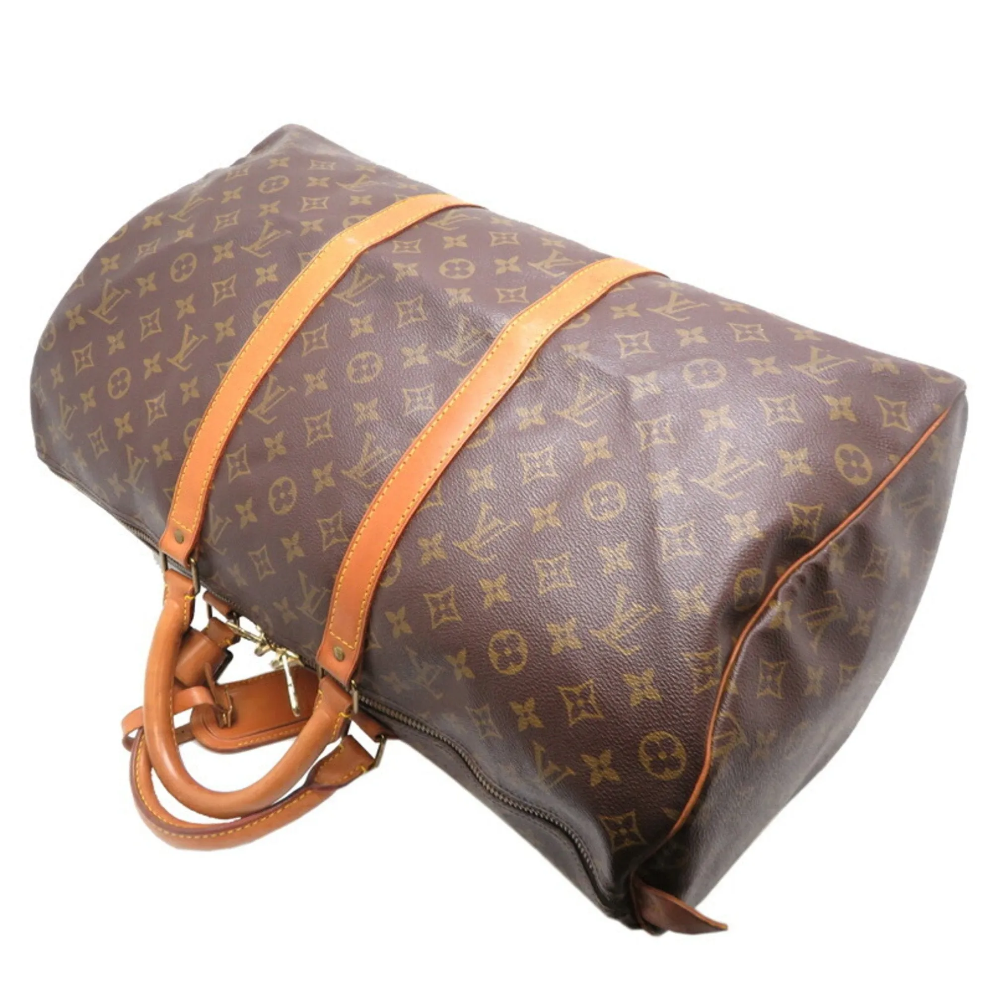 Louis Vuitton Keepall 50 Canvas Travel Bag (Pre-Owned)