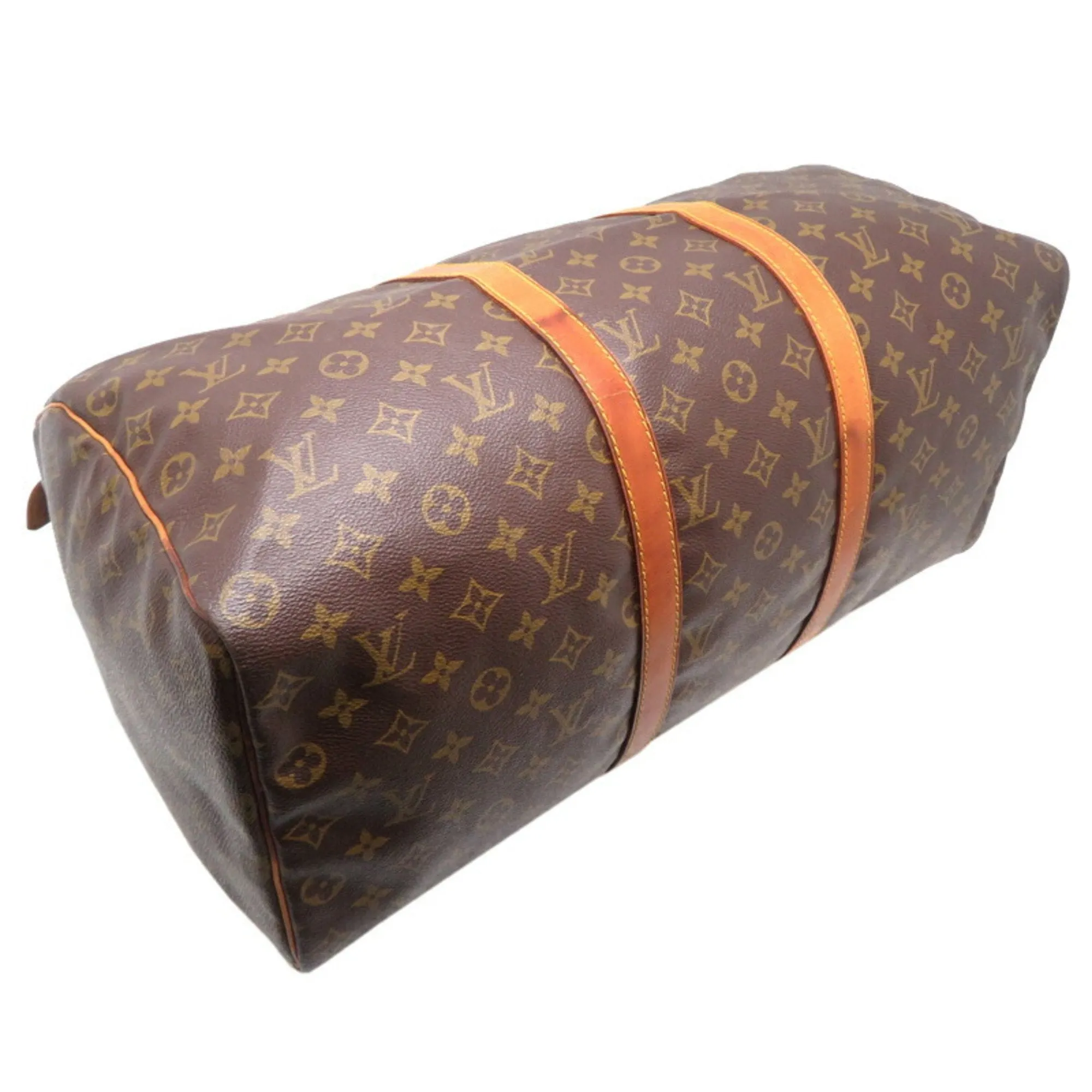 Louis Vuitton Keepall 50 Canvas Travel Bag (Pre-Owned)
