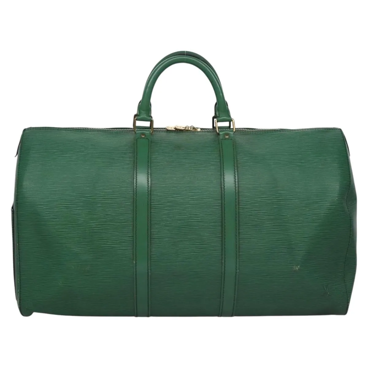 Louis Vuitton Keepall 50 Leather Travel Bag (Pre-Owned)