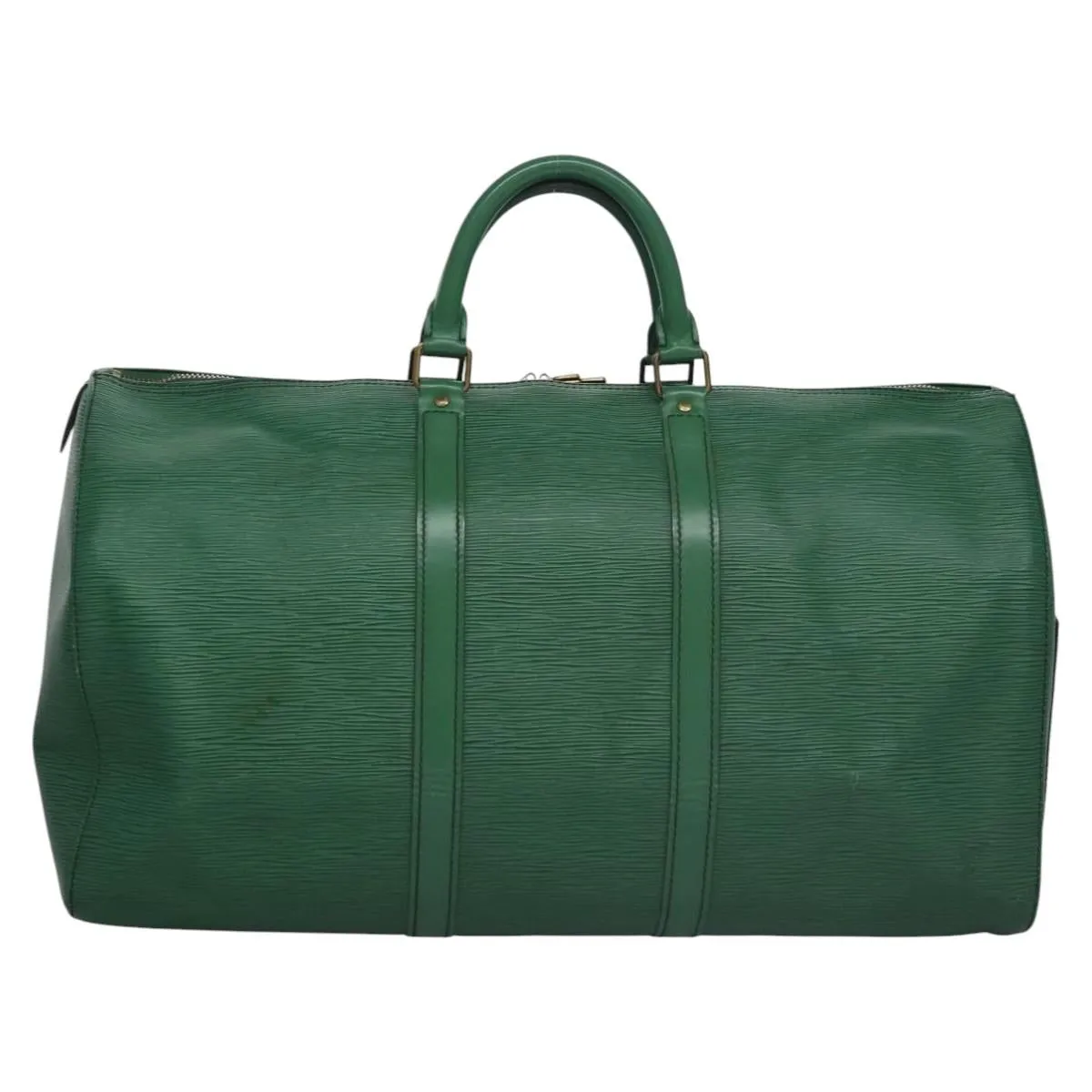 Louis Vuitton Keepall 50 Leather Travel Bag (Pre-Owned)