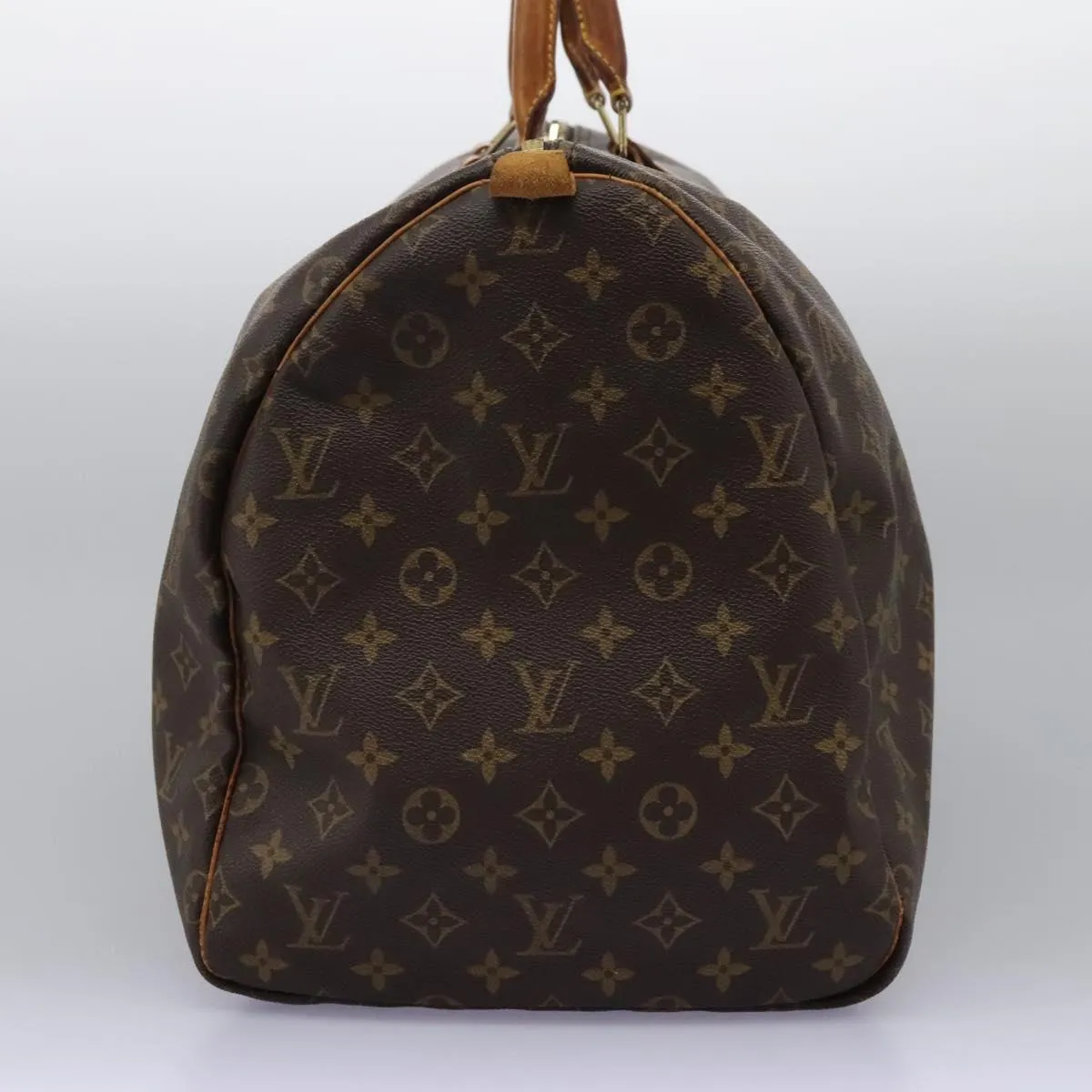 Louis Vuitton Keepall 55 Canvas Travel Bag (Pre-Owned)