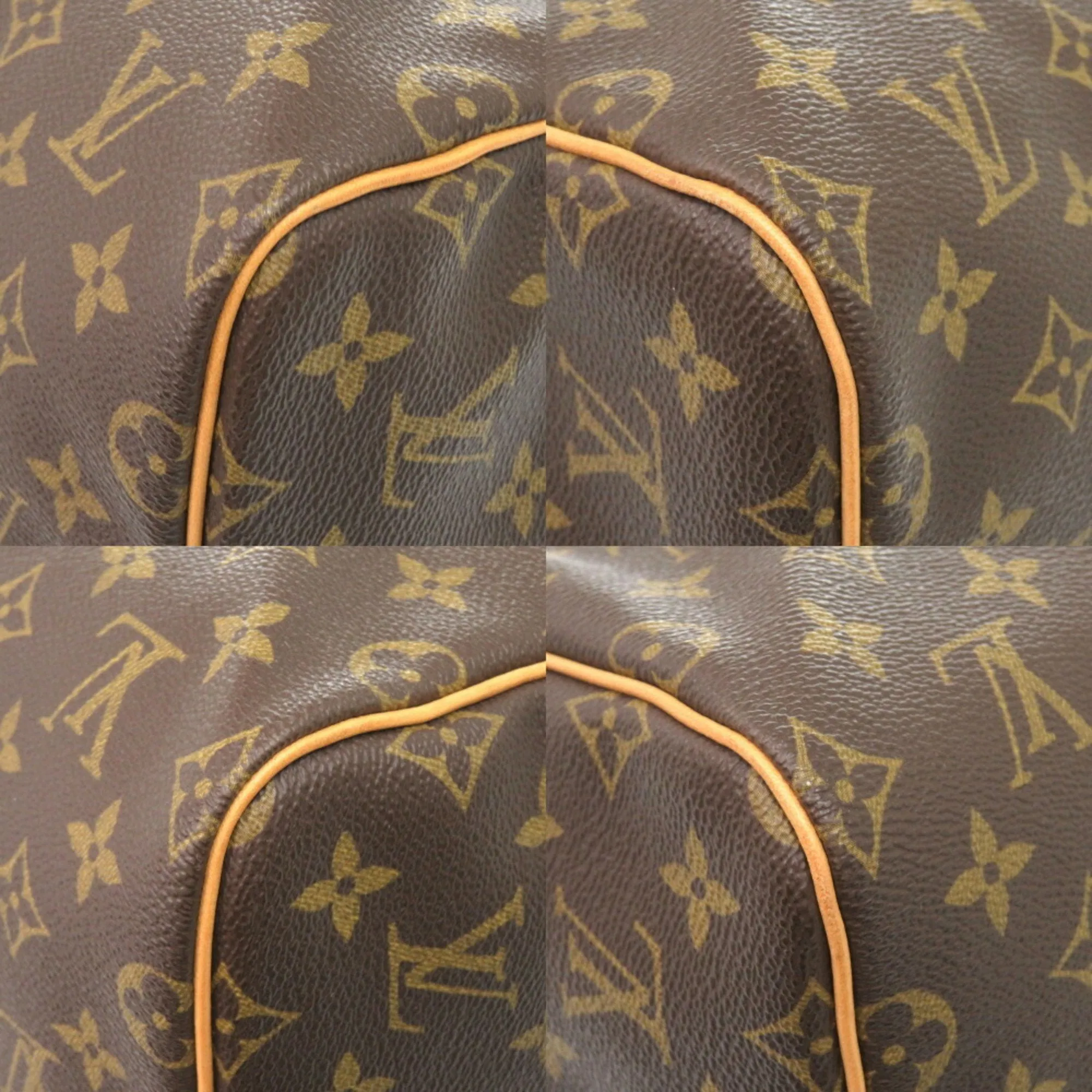 Louis Vuitton Keepall 55 Canvas Travel Bag (Pre-Owned)