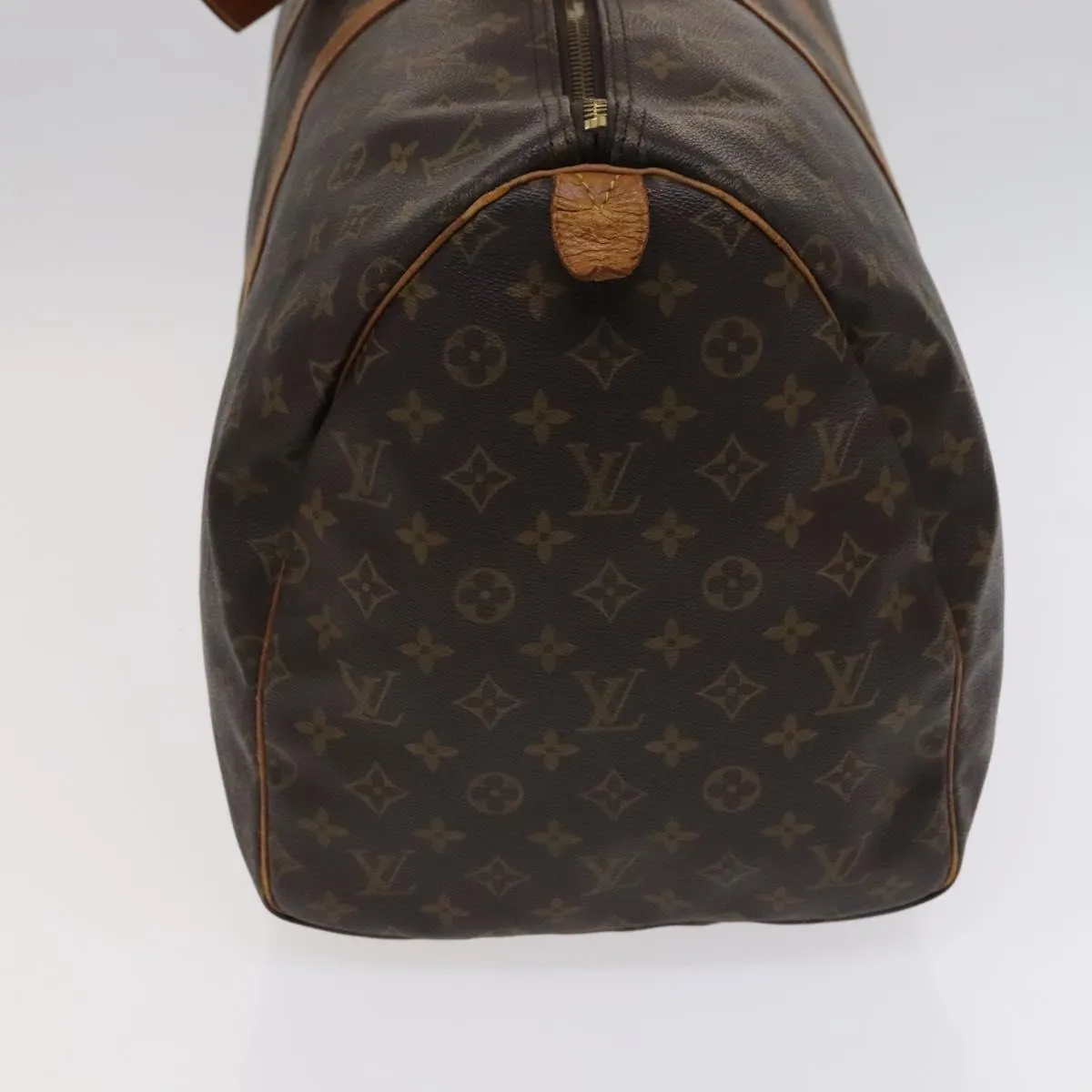 Louis Vuitton Keepall 55 Canvas Travel Bag (Pre-Owned)