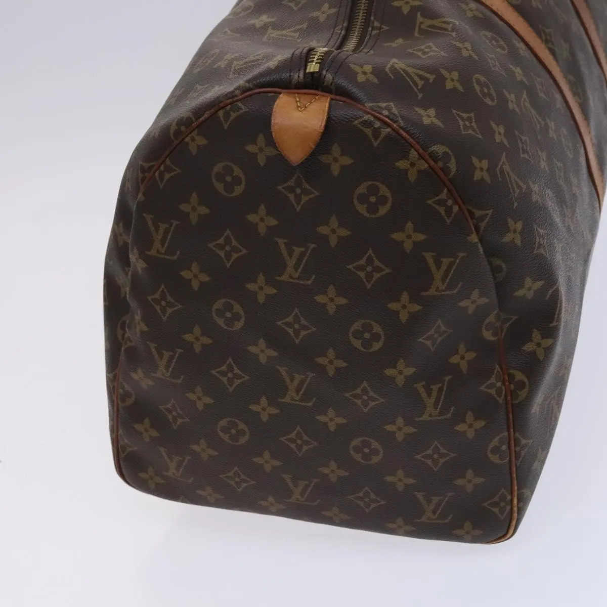 Louis Vuitton Keepall 55 Canvas Travel Bag (Pre-Owned)