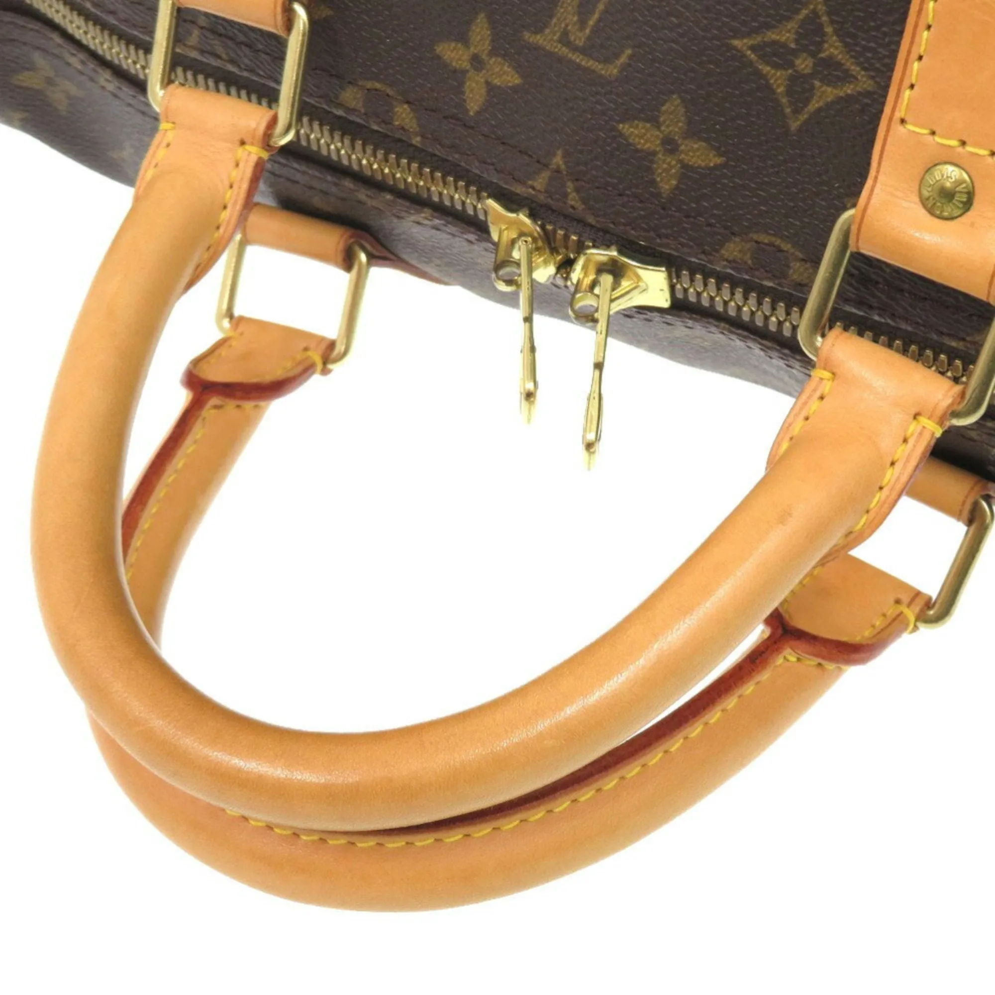 Louis Vuitton Keepall 55 Canvas Travel Bag (Pre-Owned)