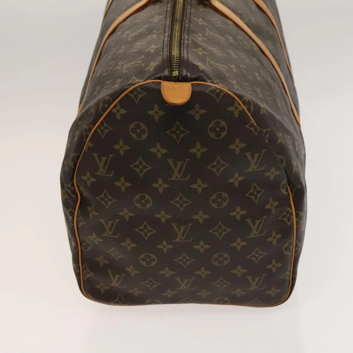 Louis Vuitton Keepall 55 Canvas Travel Bag (Pre-Owned)