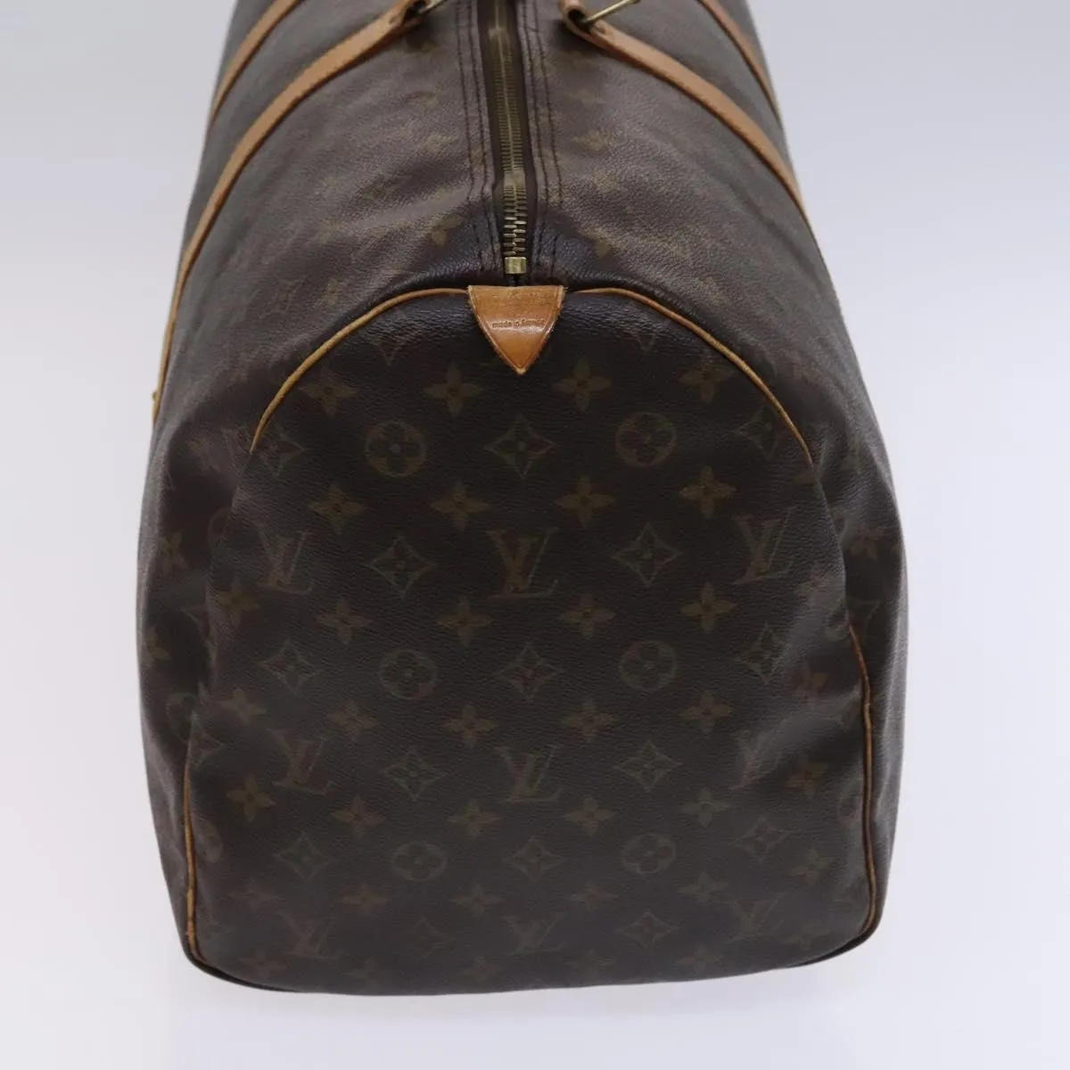 Louis Vuitton Keepall 55 Canvas Travel Bag (Pre-Owned)