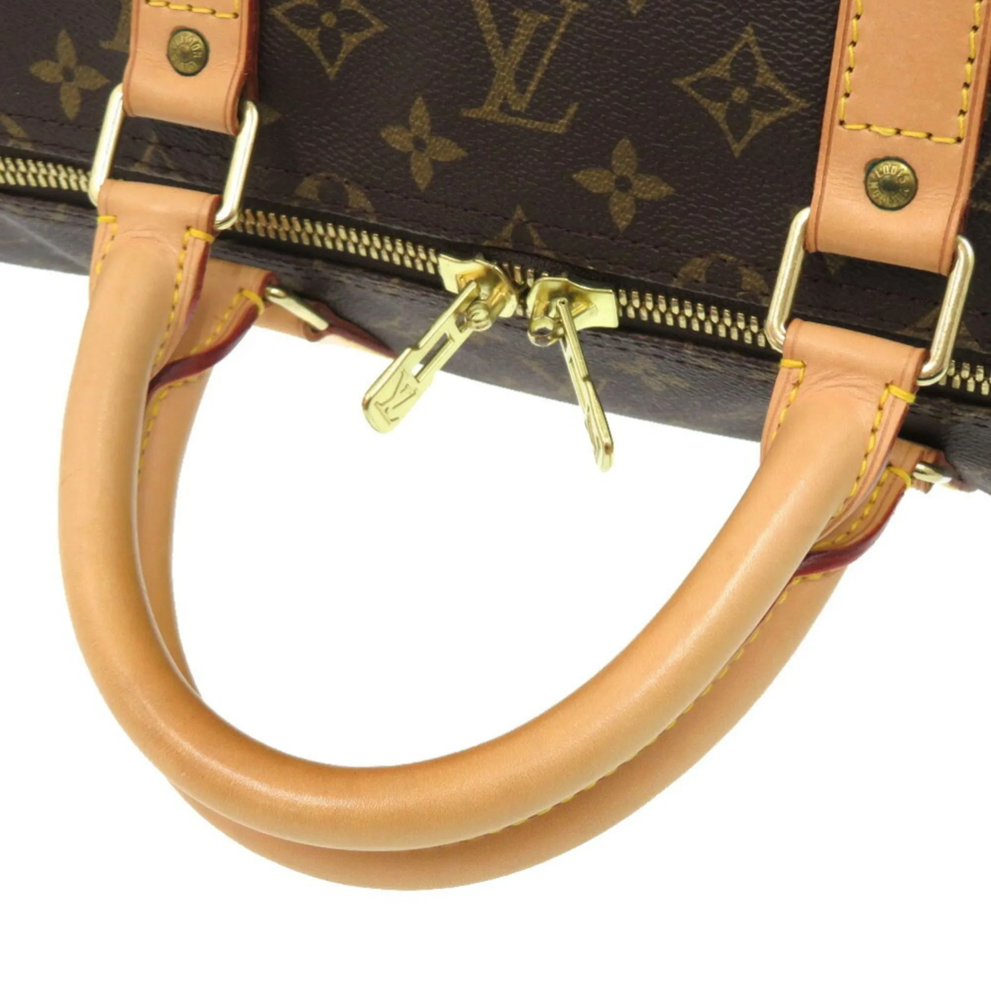 Louis Vuitton Keepall 55 Canvas Travel Bag (Pre-Owned)