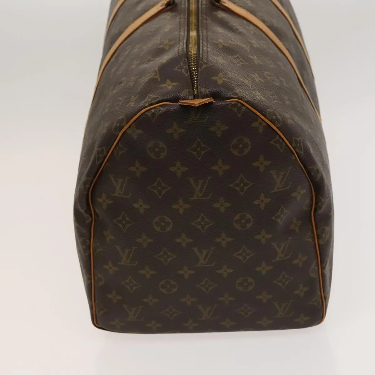 Louis Vuitton Keepall 55 Canvas Travel Bag (Pre-Owned)